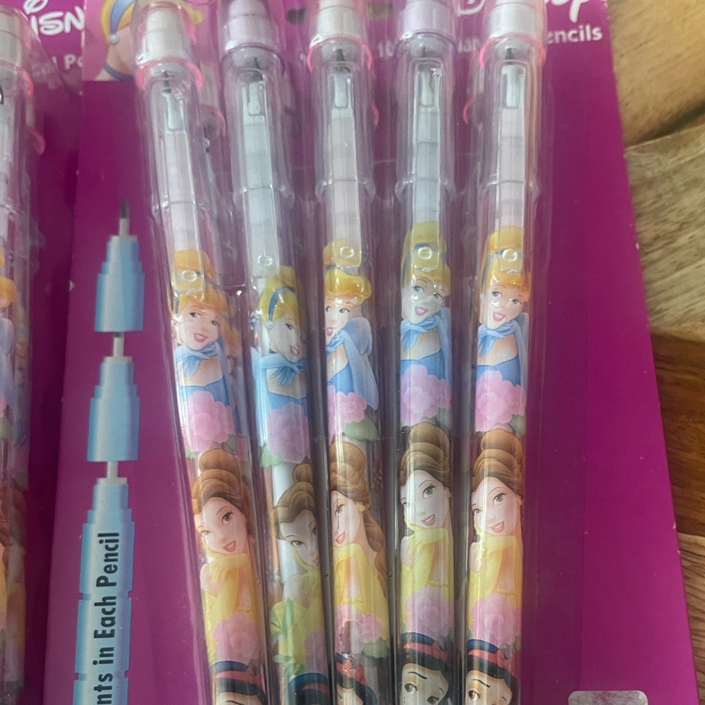 Disney Princess 3 packs of 10  = 30 Mechanical Pencils ✏️ - Picture 5 of 8